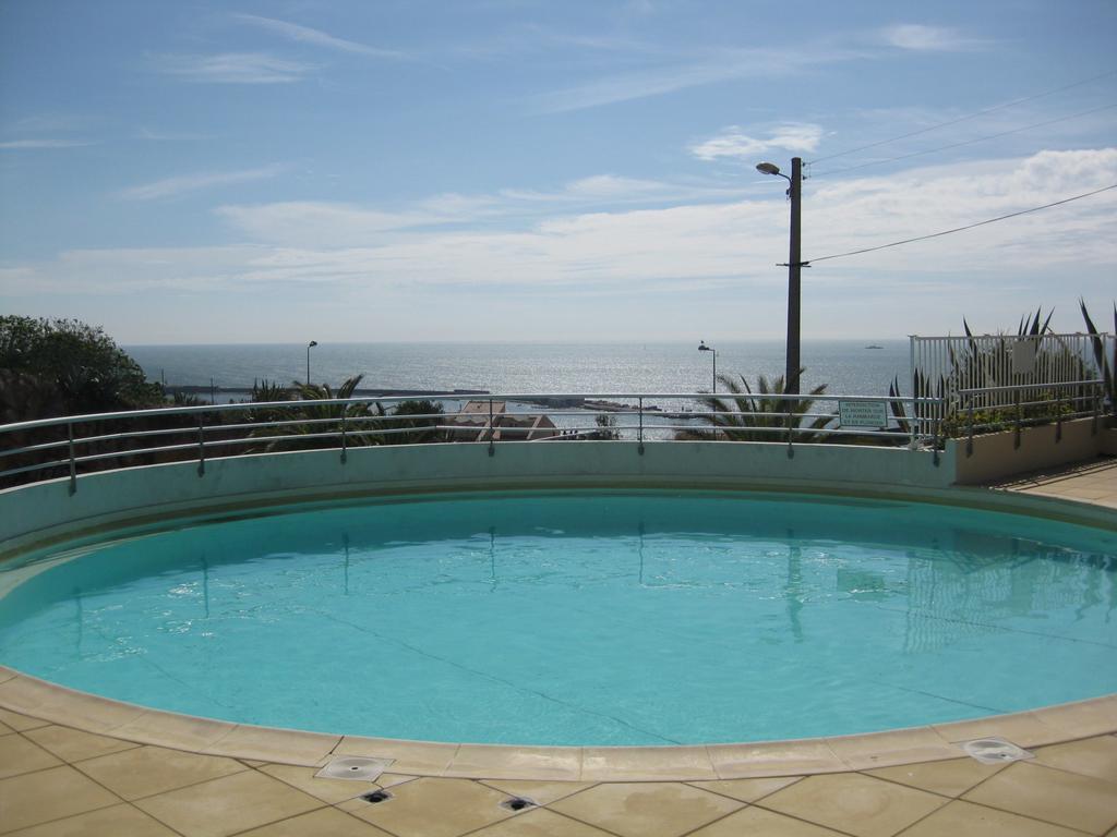 Sète - Fewo mit Meerblick, Schwimmbad Extérieur photo