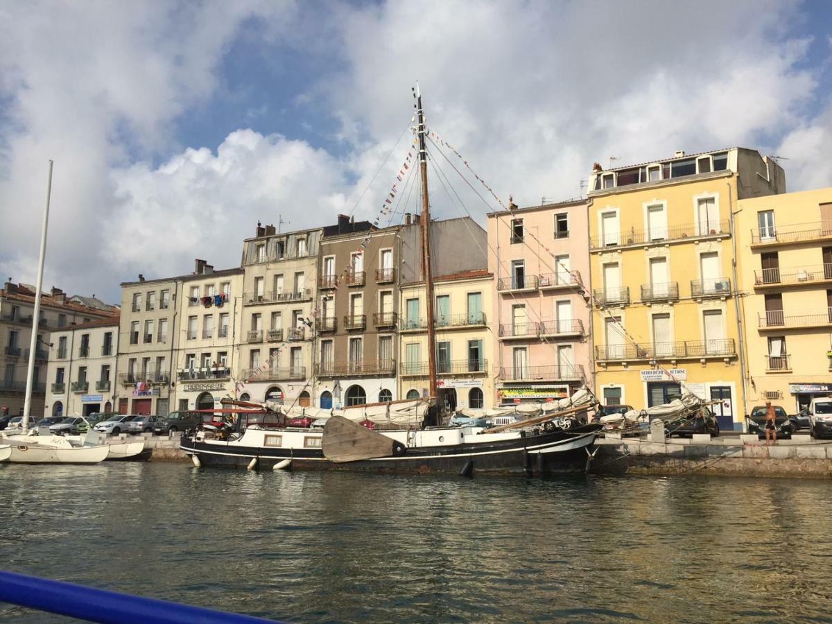Sète - Fewo mit Meerblick, Schwimmbad Extérieur photo